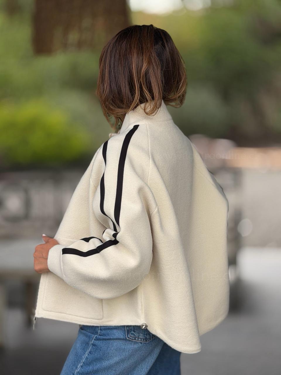 Abrigo Miami crema