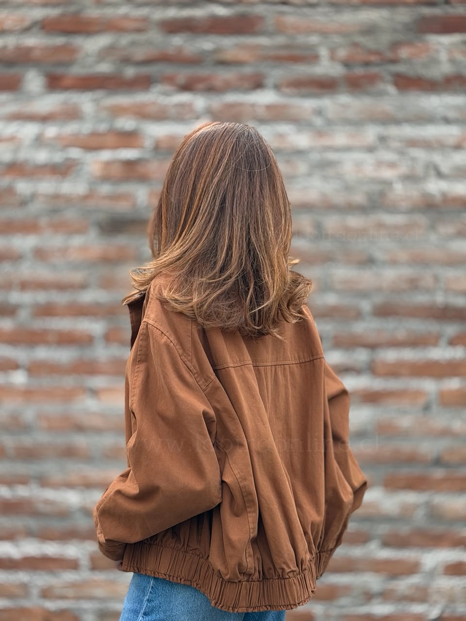 Chaqueta Gabardina Sol tierra