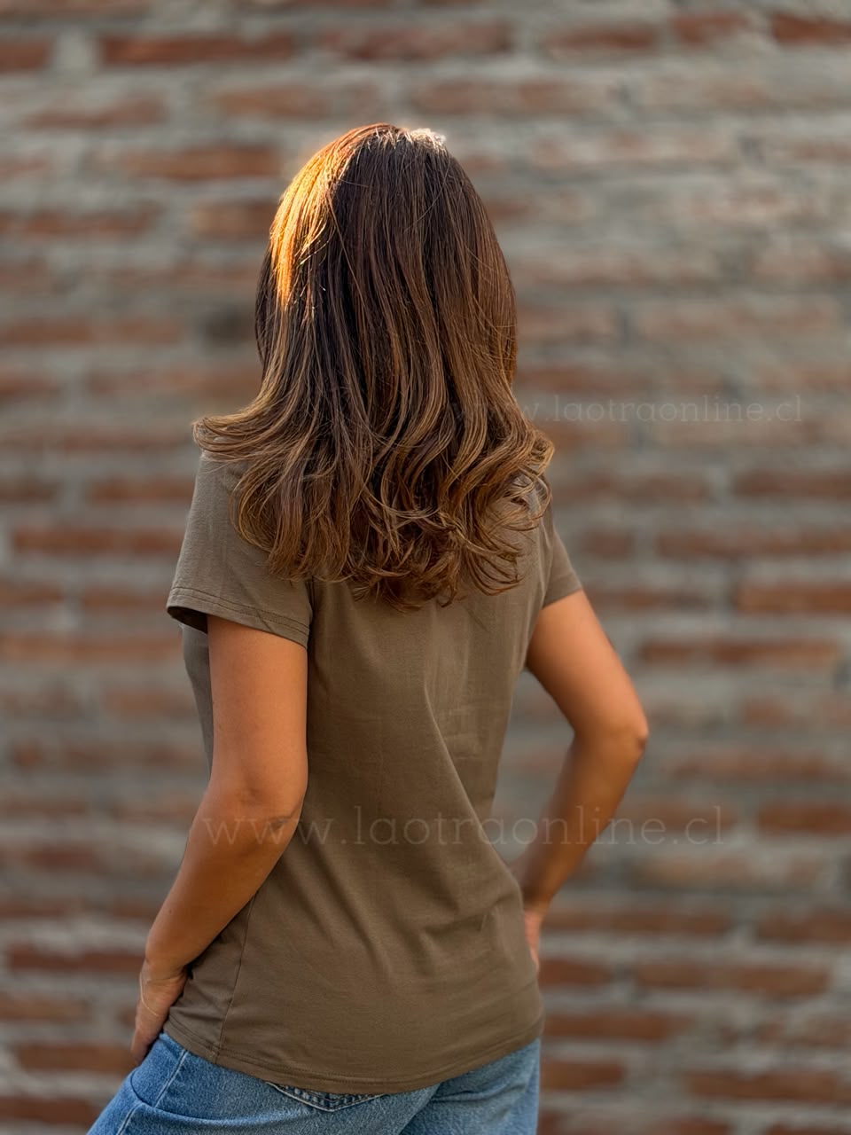 Polera Estambul olivo