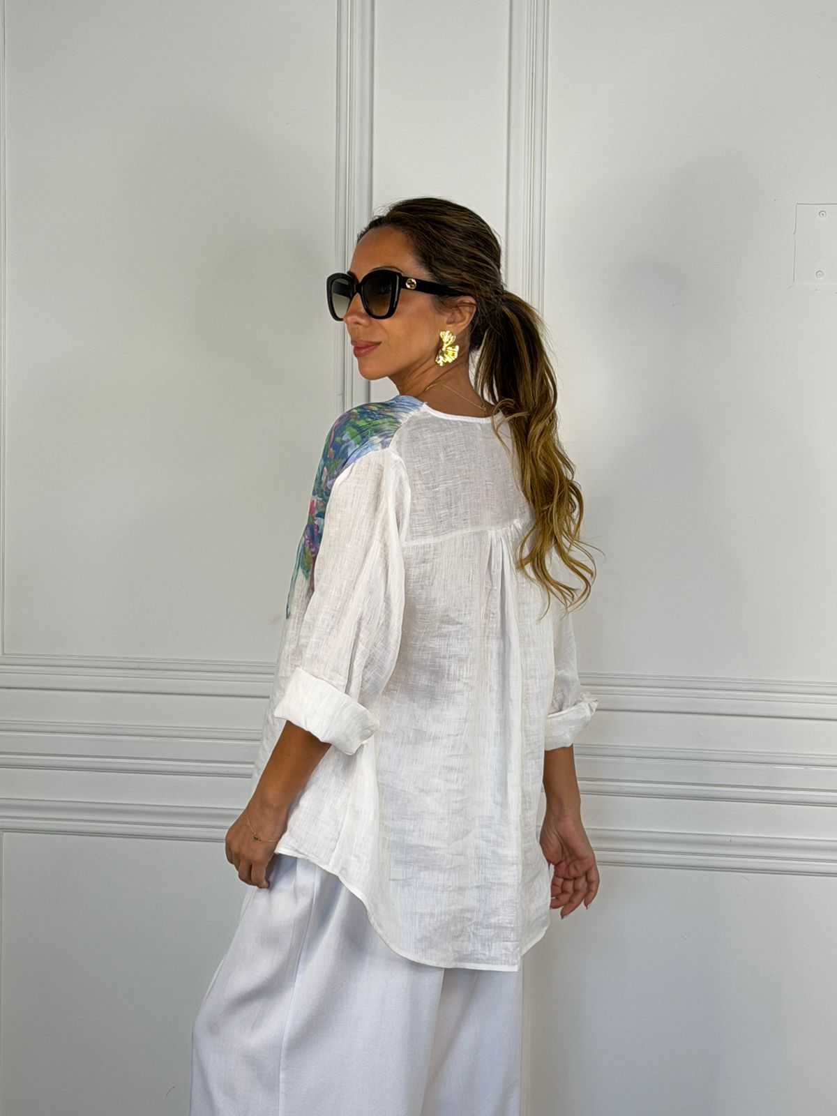 Blusa Venecia blanco