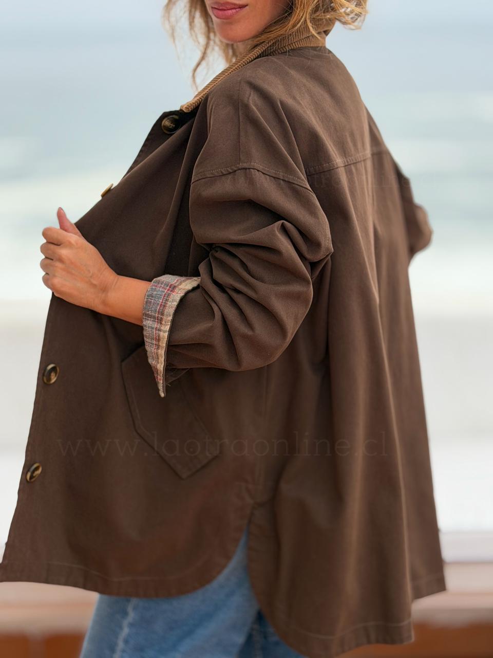 Chaqueta Oporto choco