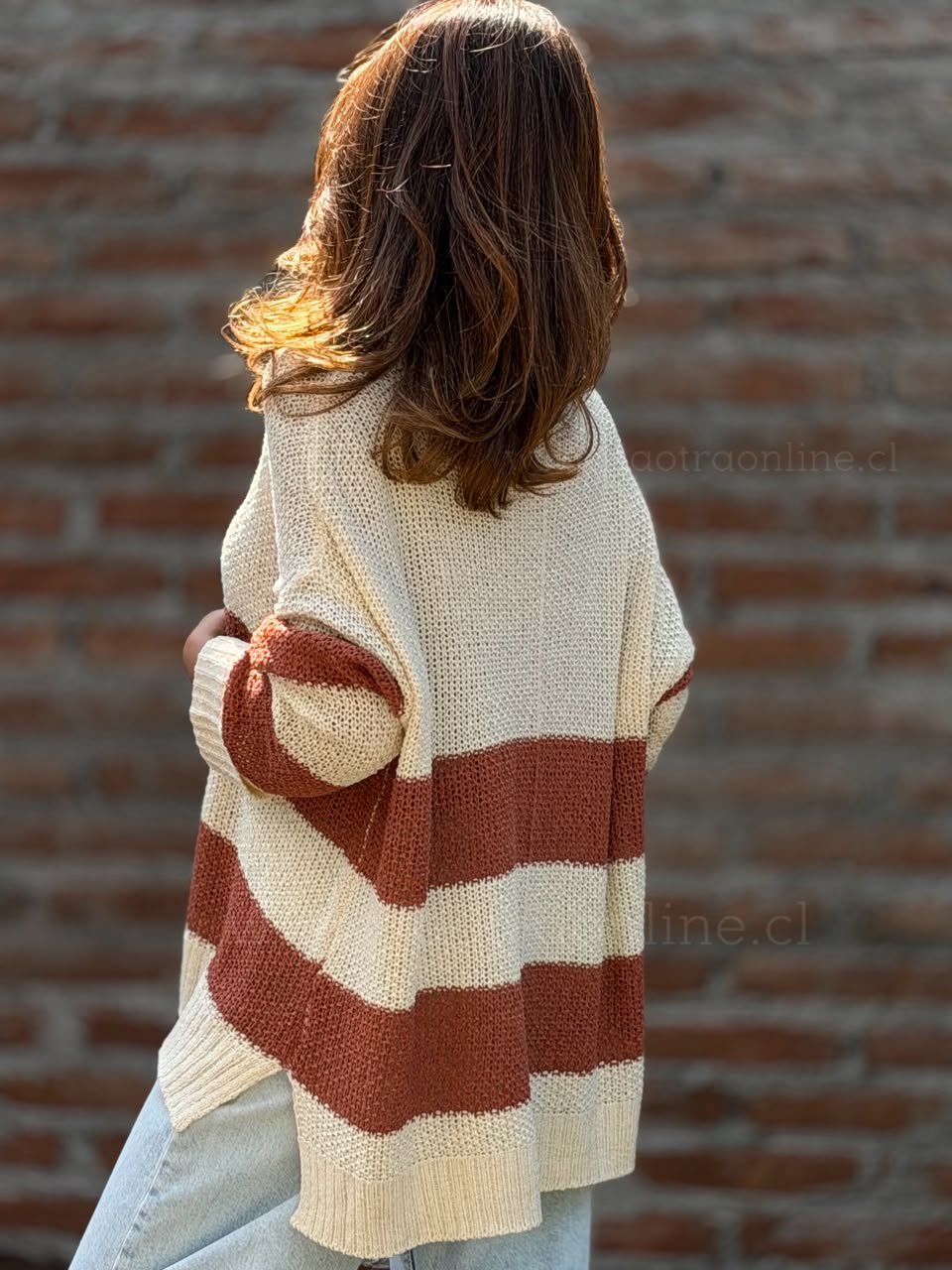 Sweater Fantástico teja