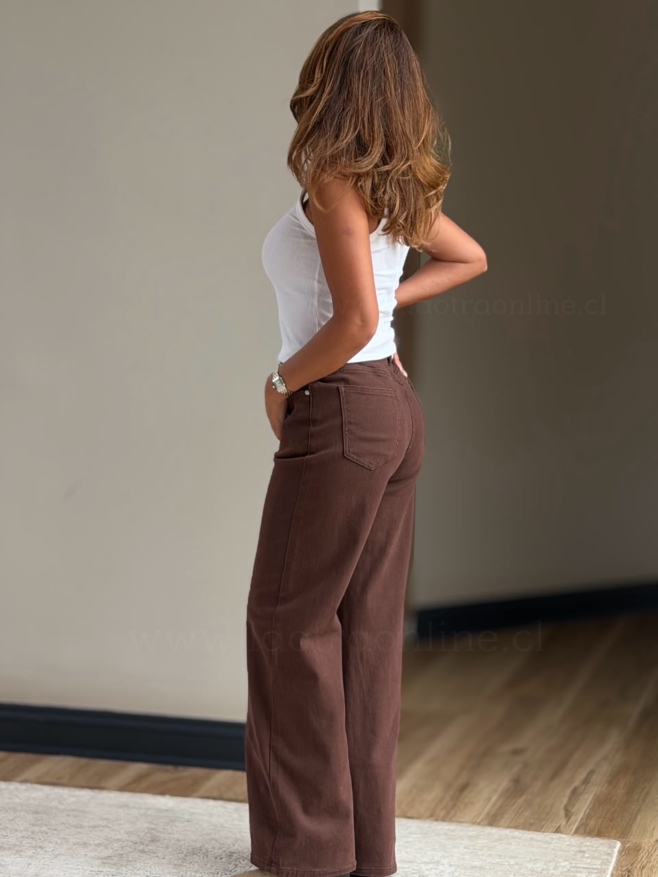 Pantalón Turquía marrón