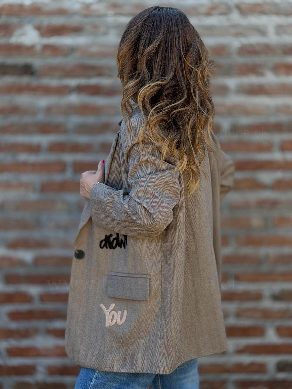 Blazer Tú taupe