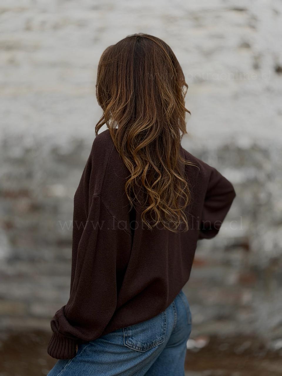 Sweater Milán marrón