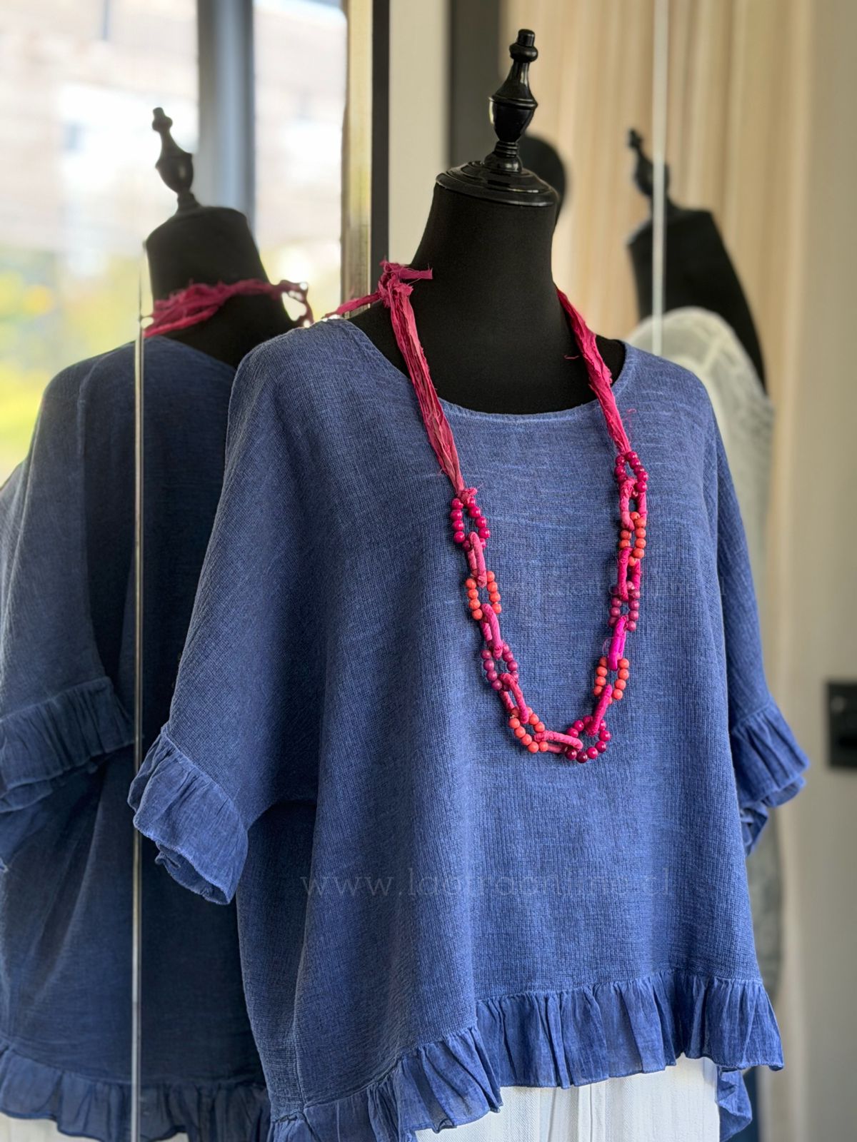 Collar Buganvilla cereza