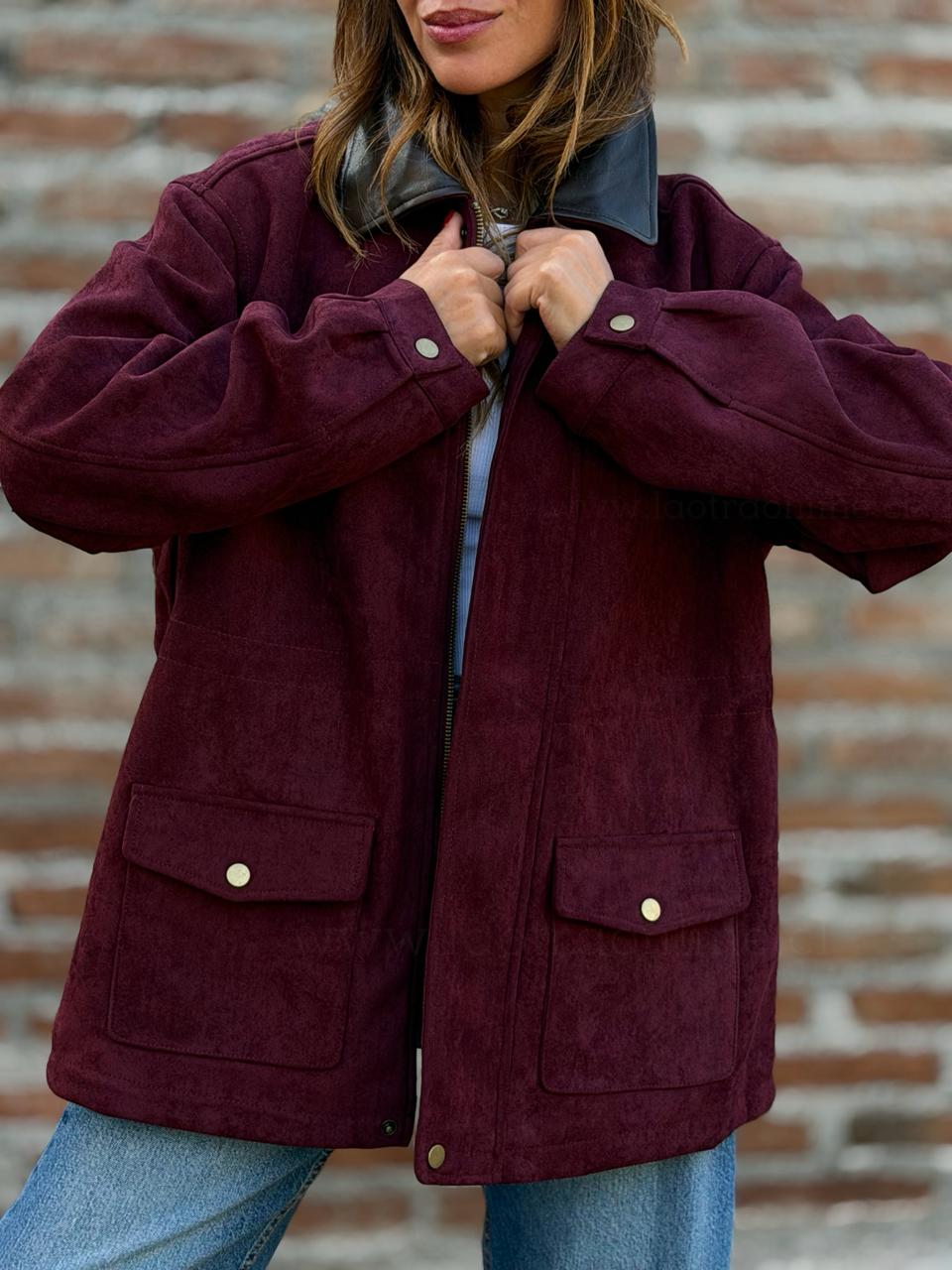 Chaqueta Moritz uva