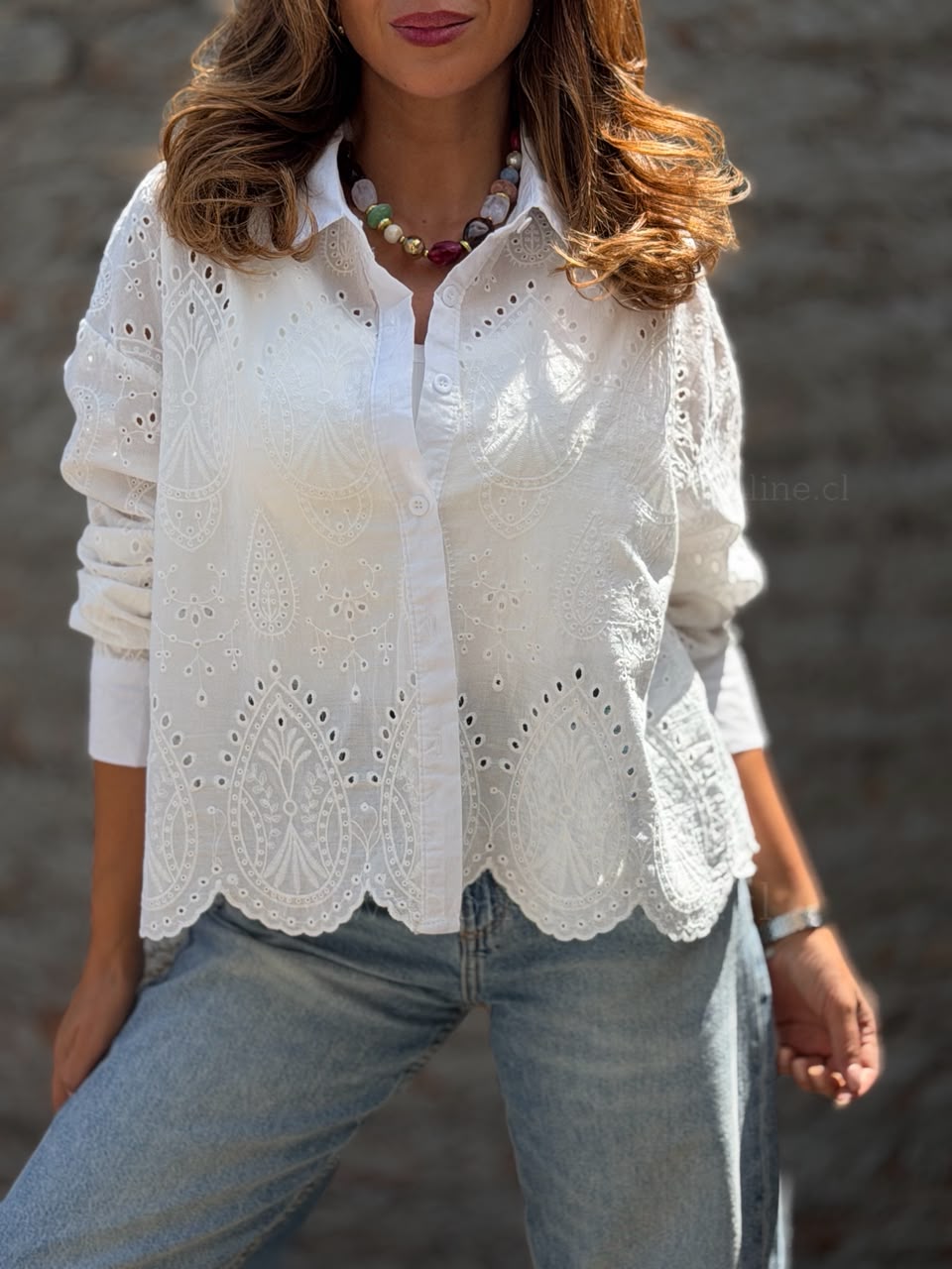 Blusa Costa Rica blanco