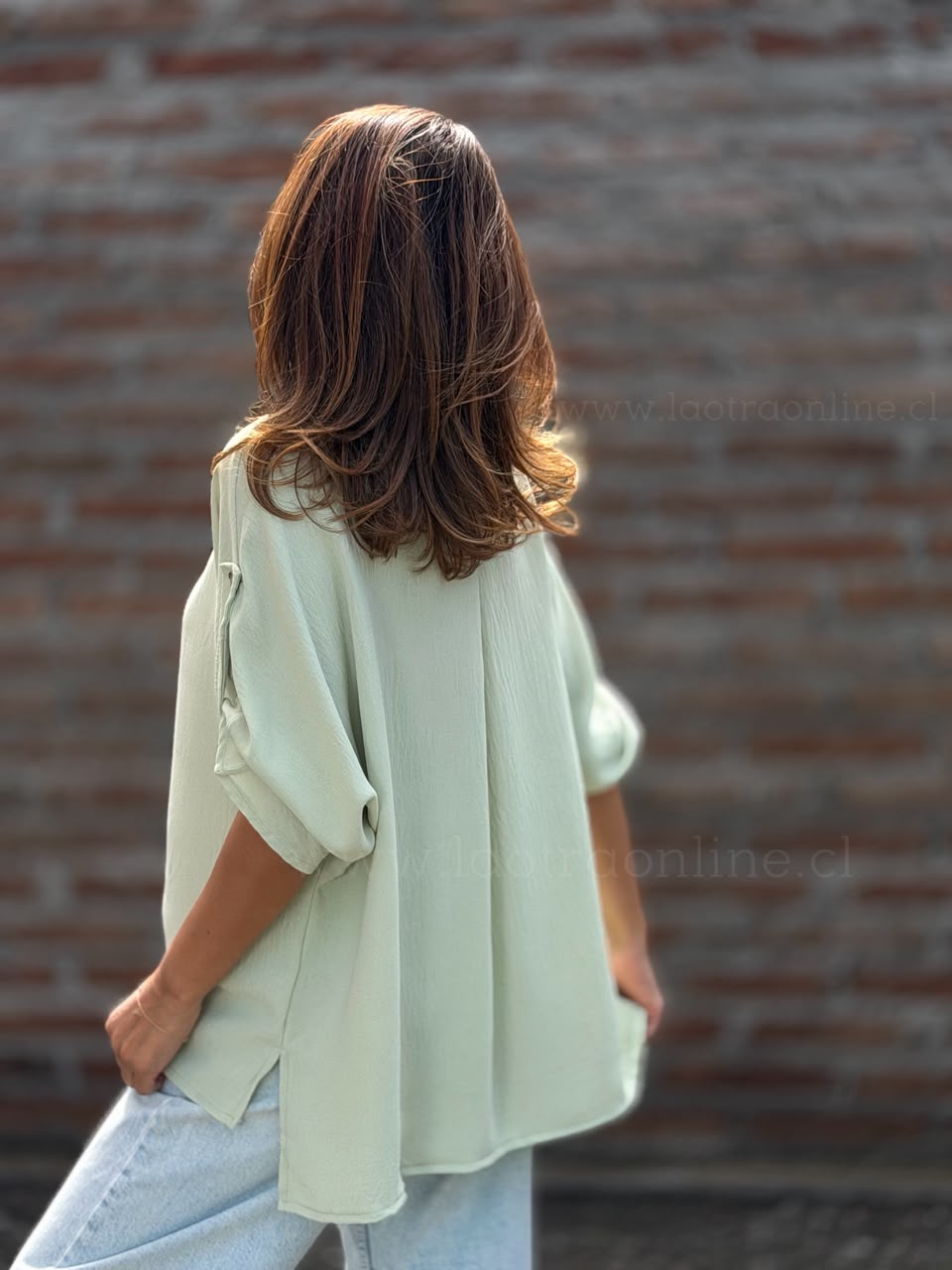 Blusa Santorini menta