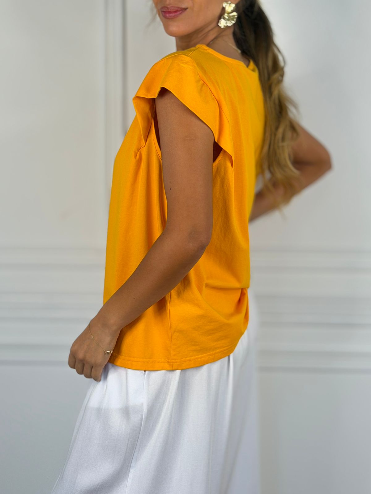 Polera Copenhague naranja