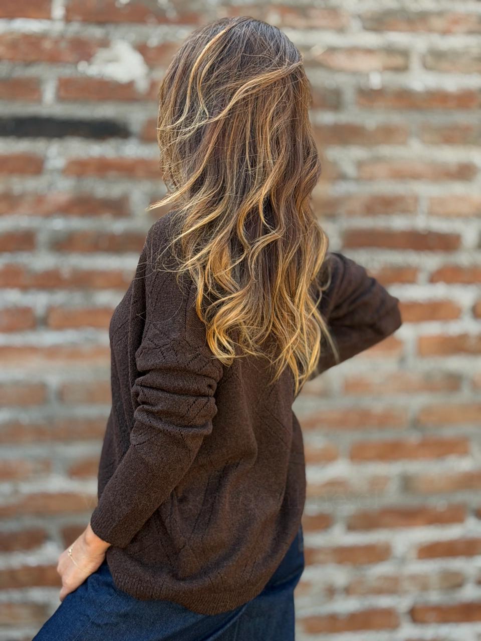 Sweater Camerún marrón