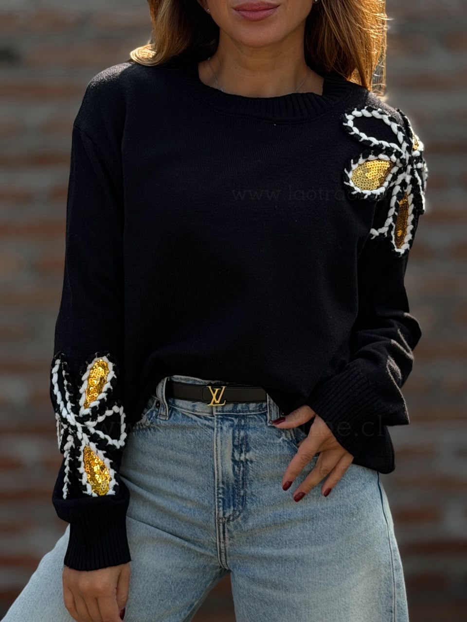 Sweater Florencia negro
