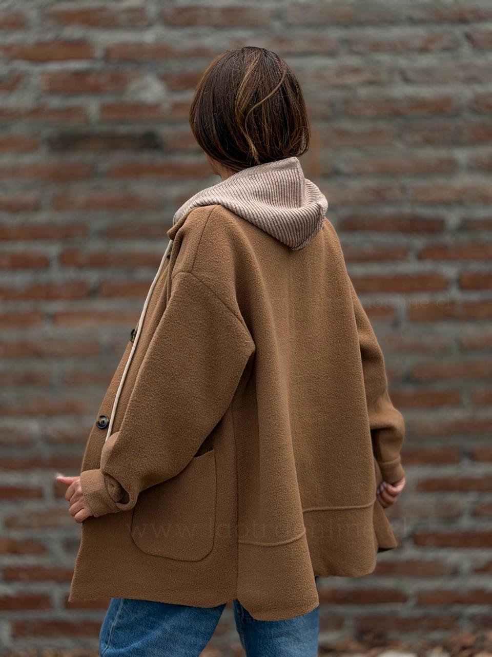 Abrigo Columbia toffe