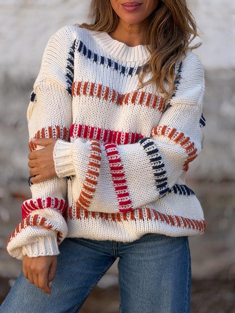 Sweater Grecia blanco