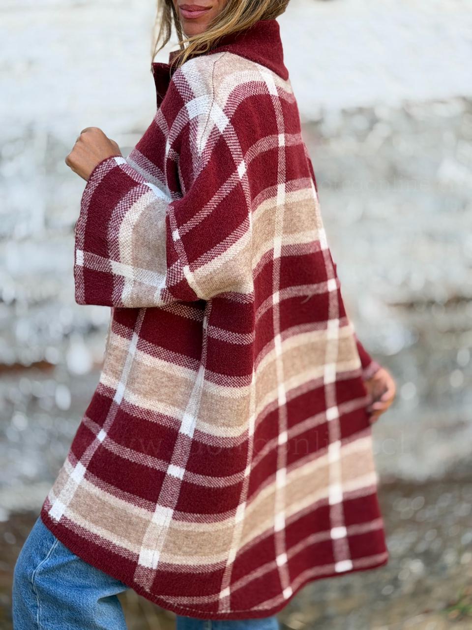 Sweater/Oversize Chloe cherry