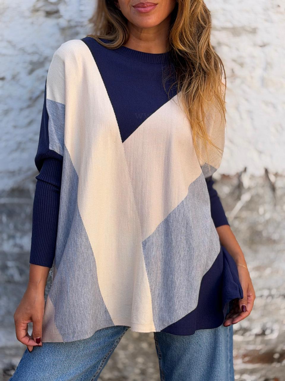 Sweater Micaela azul