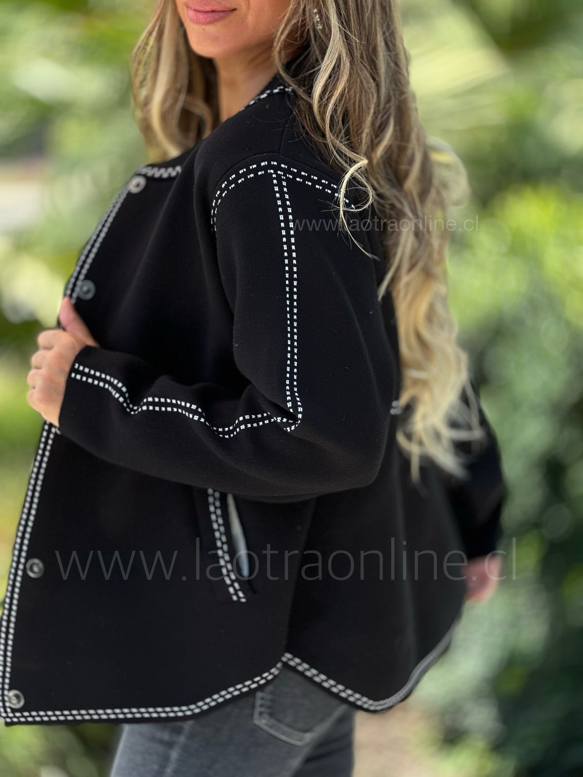 Abrigo Princesa Margarita Negro