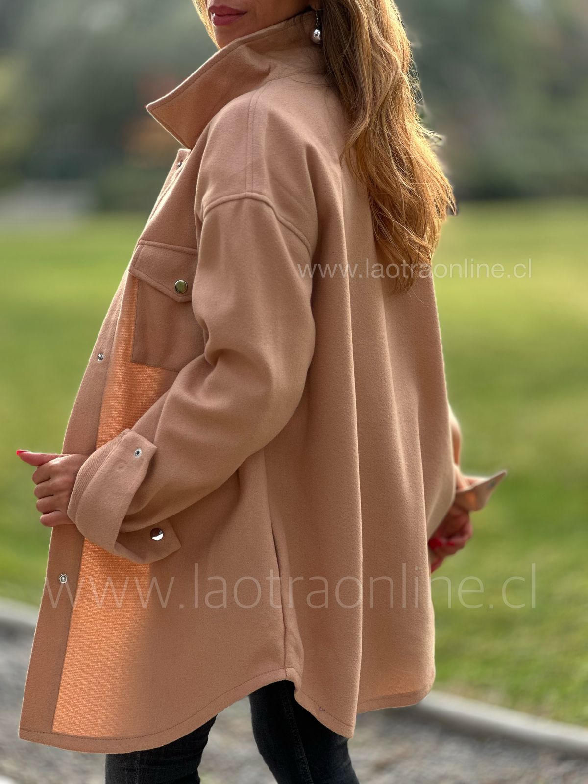 Sobre camisa Pucón camel