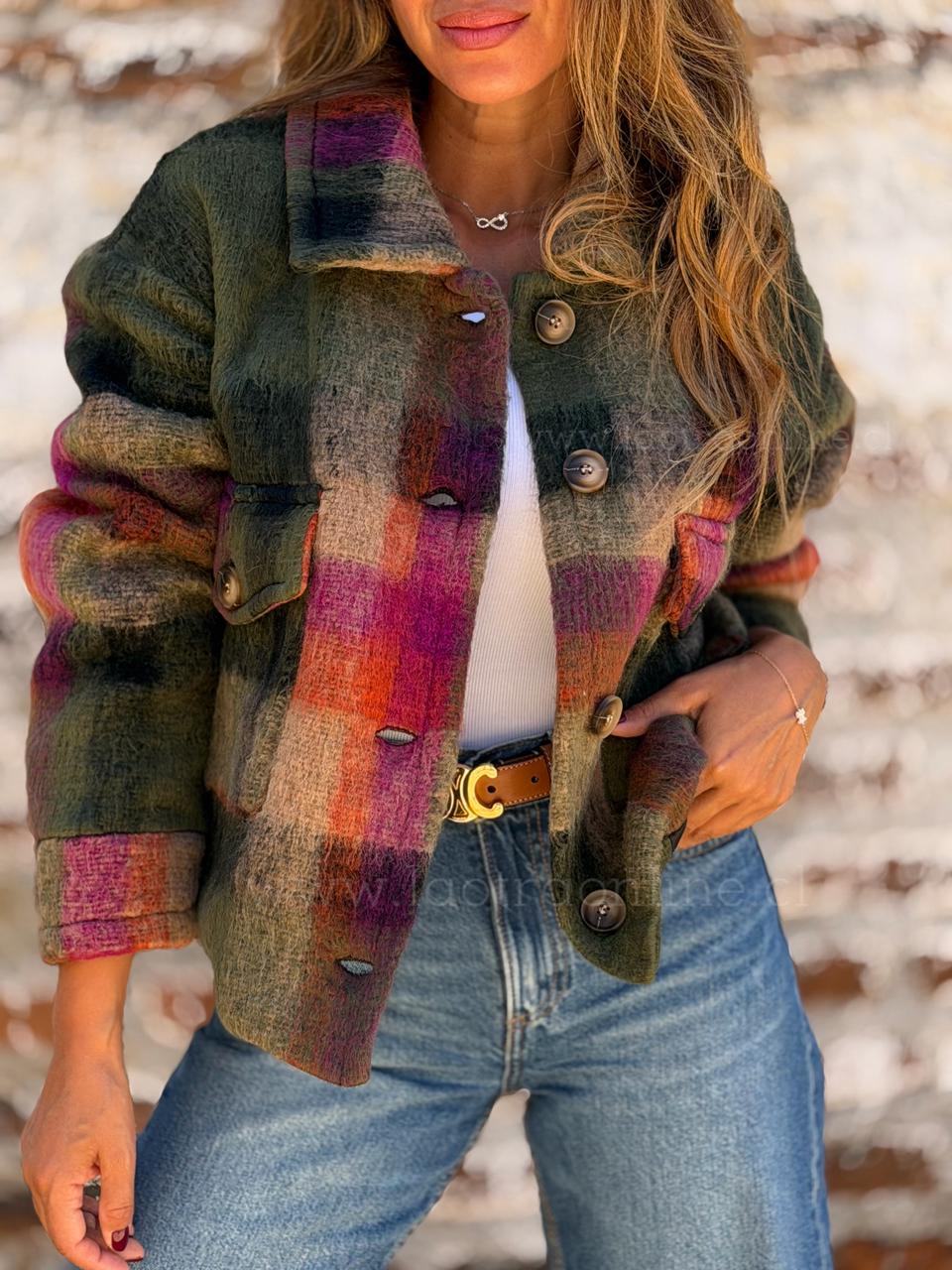 Chaqueta Italiana verde