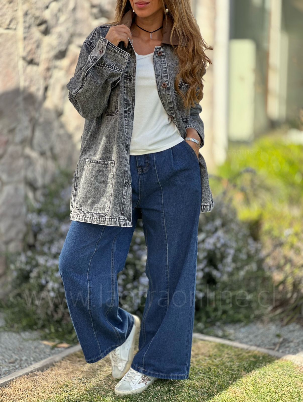 Chaqueta Bayona gris