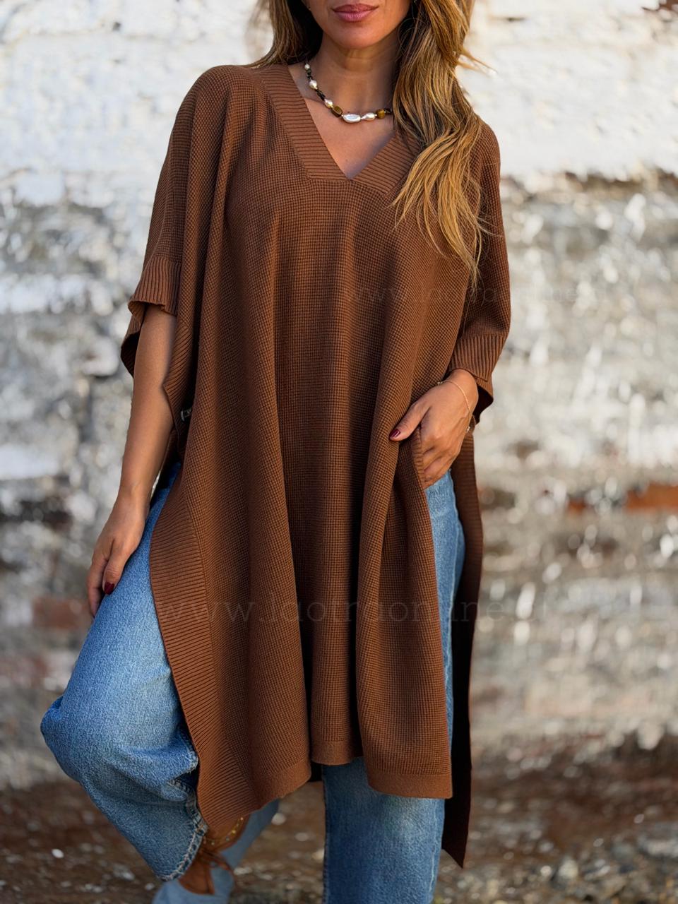 Sweater/Ponchito Liz otoño