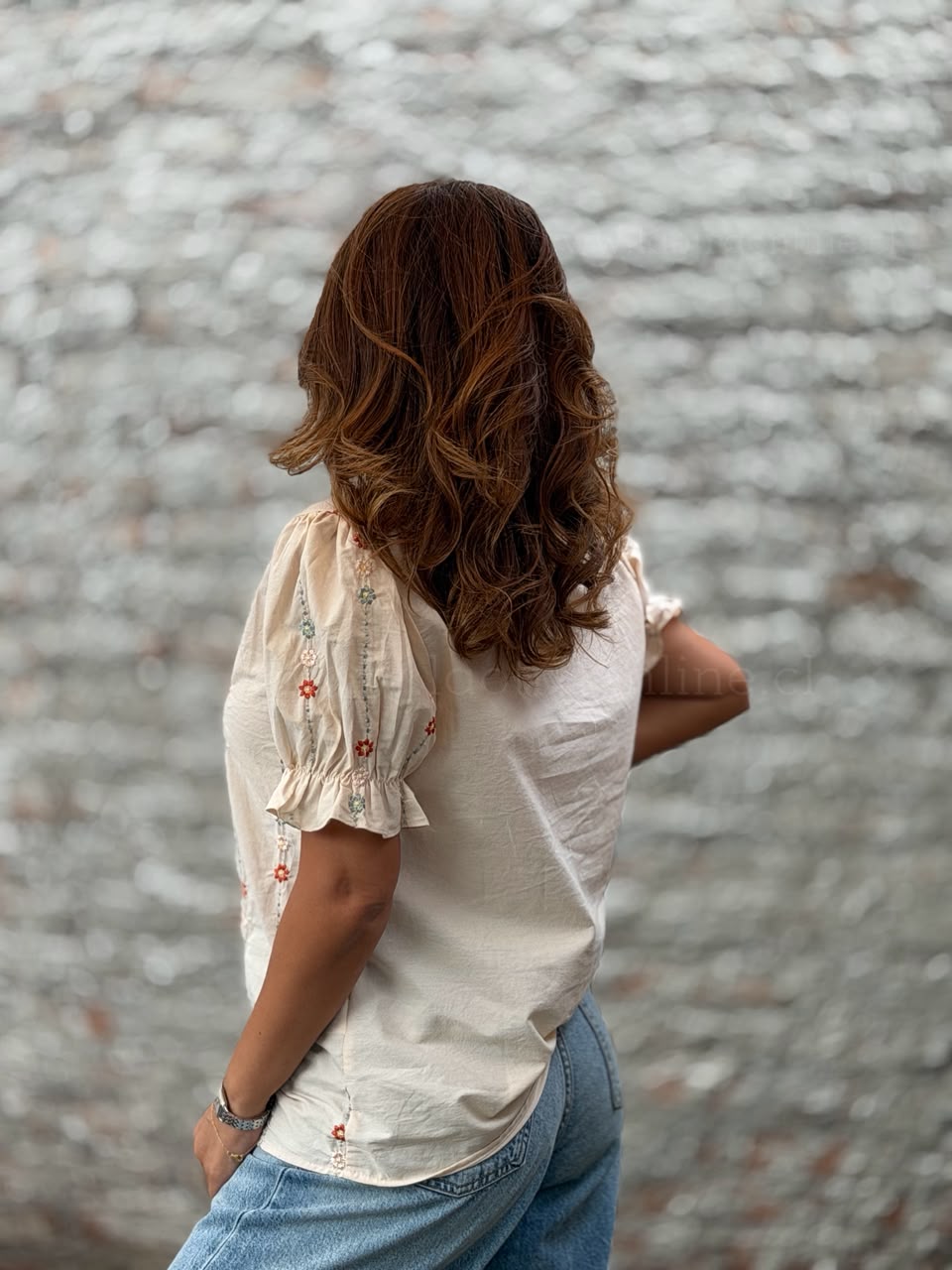 Blusa la primavera beige
