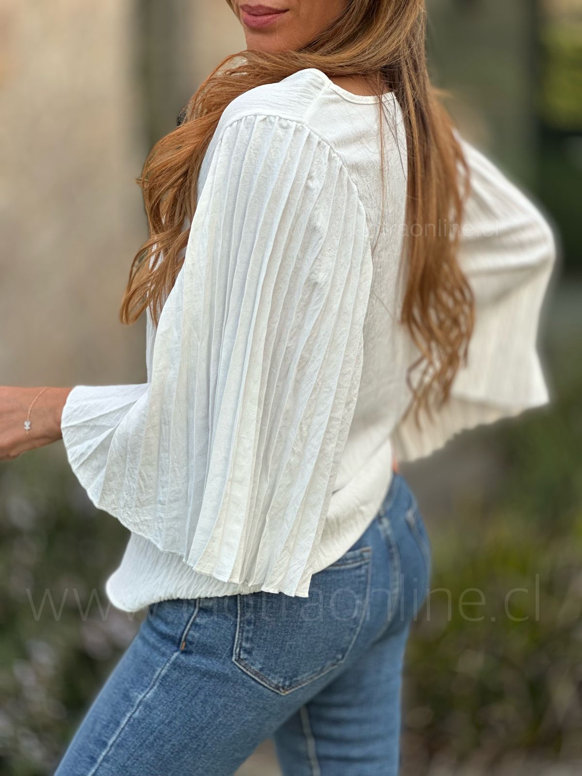 Polera Holanda blanco