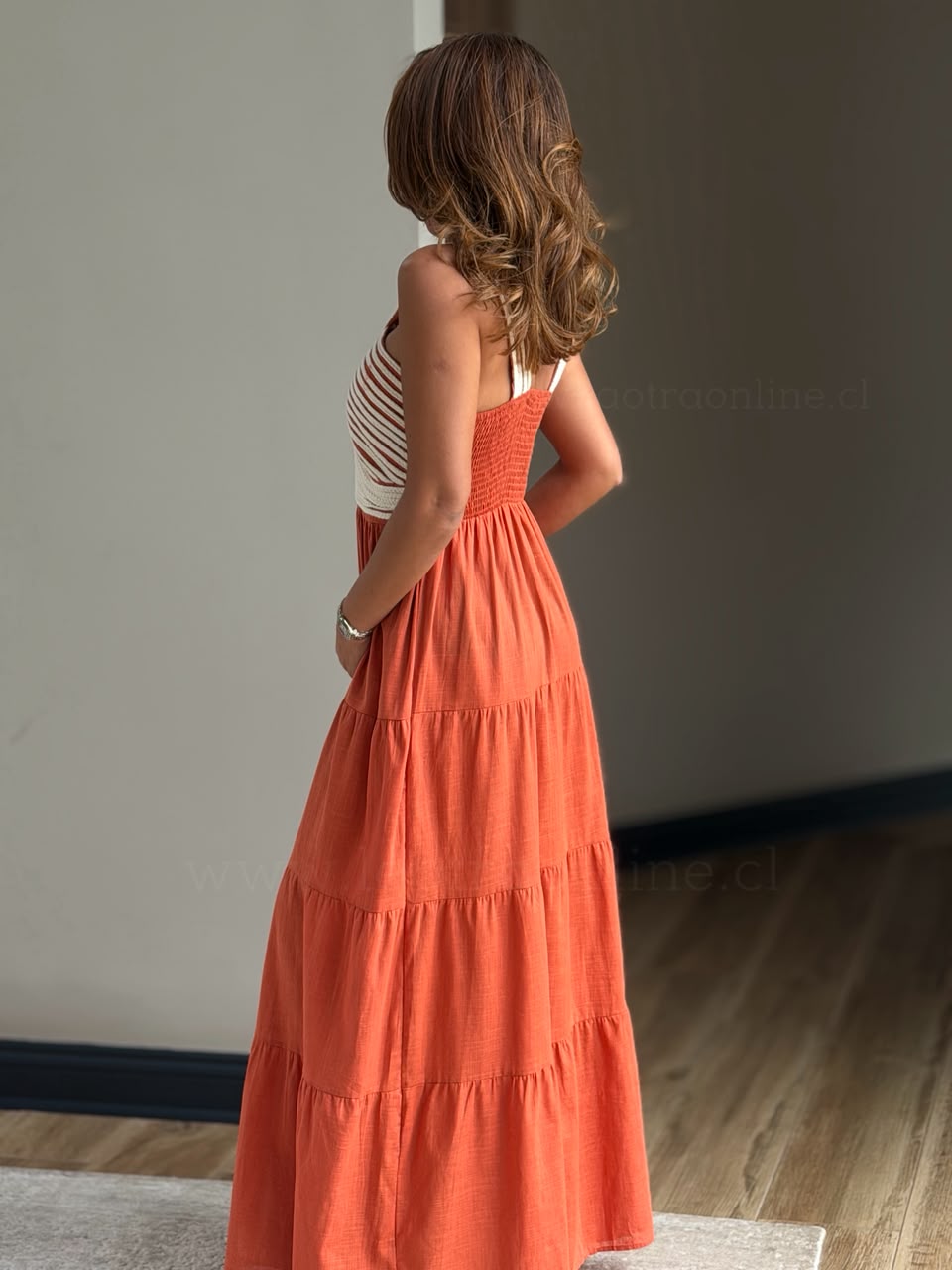 Vestido Jamaica teja