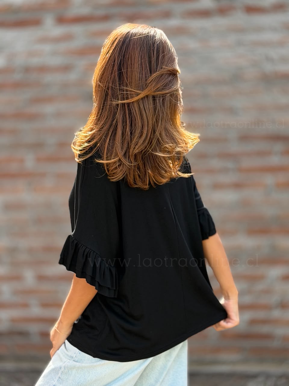 Polera Barcelona negro