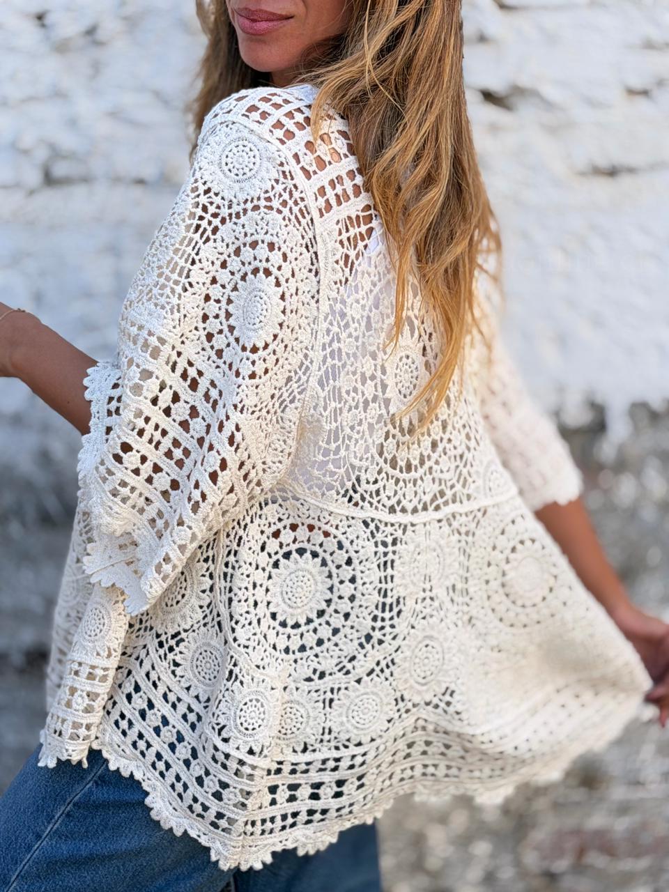 Polera Tejida Roa beige