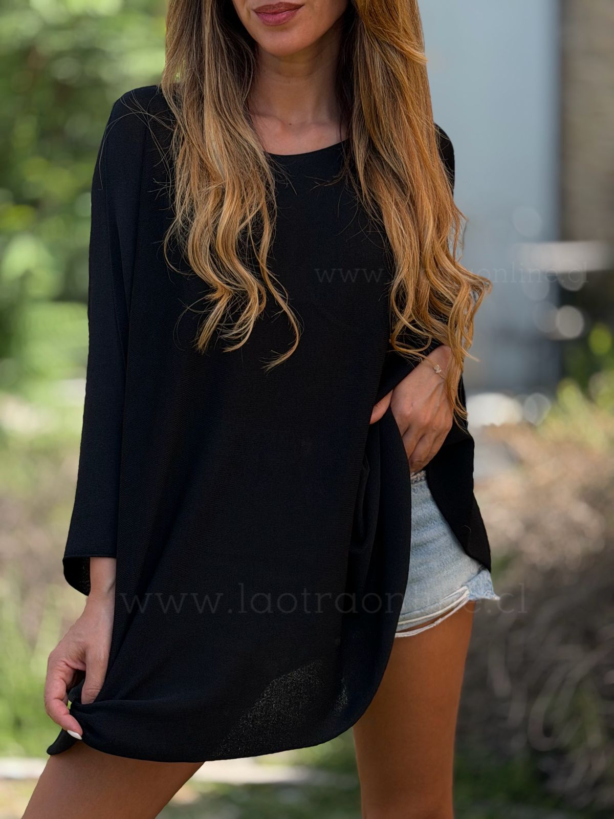 Oversize Dubai negro