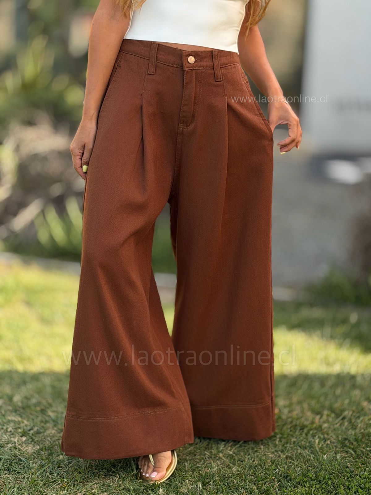 Jeans culotte toffe