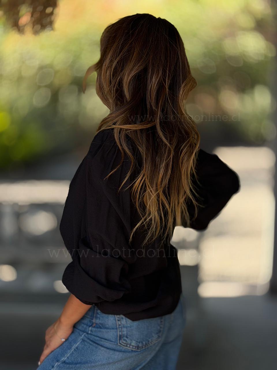 Blusa Amelie negro