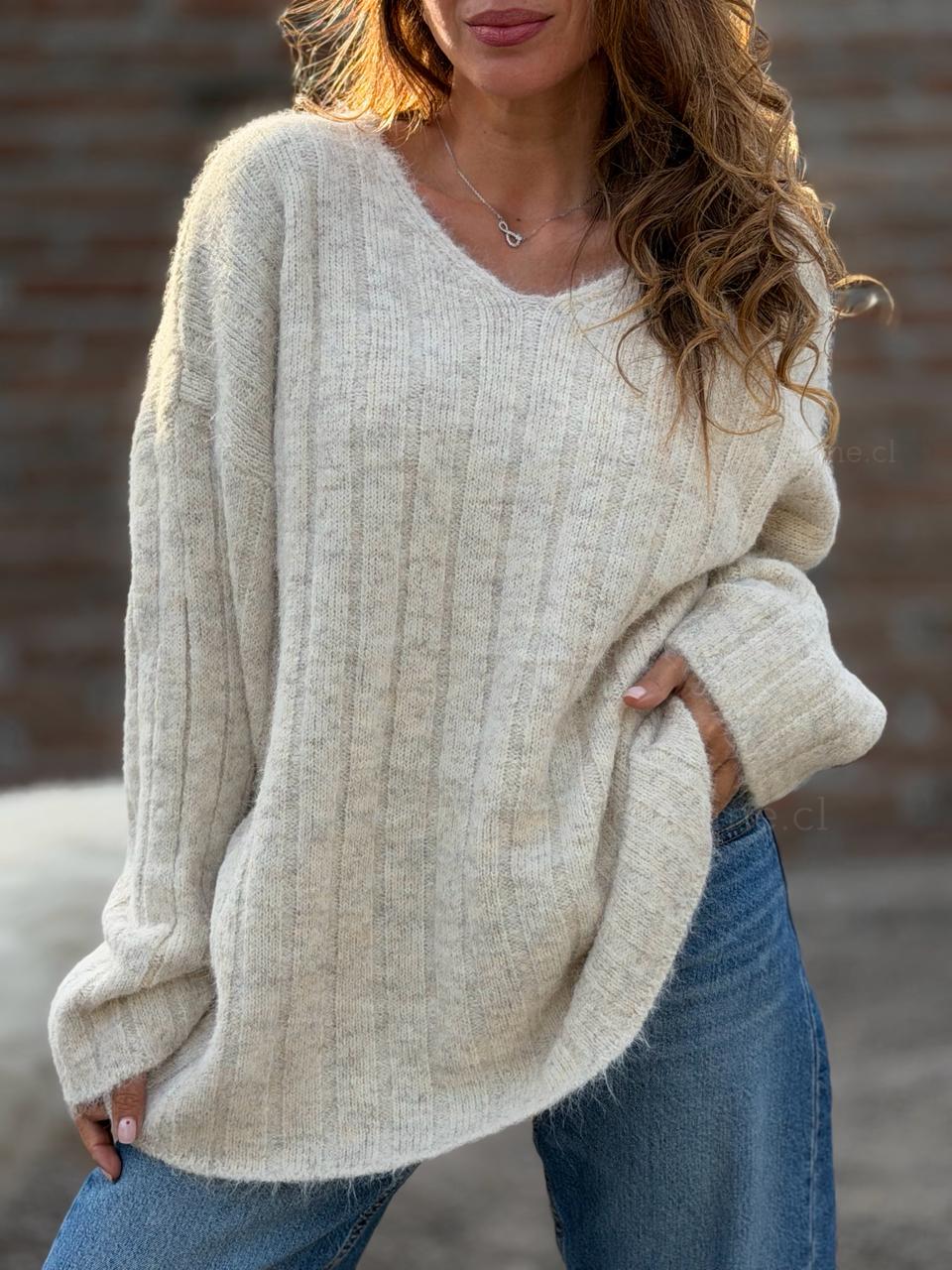 Sweater Atenas crema