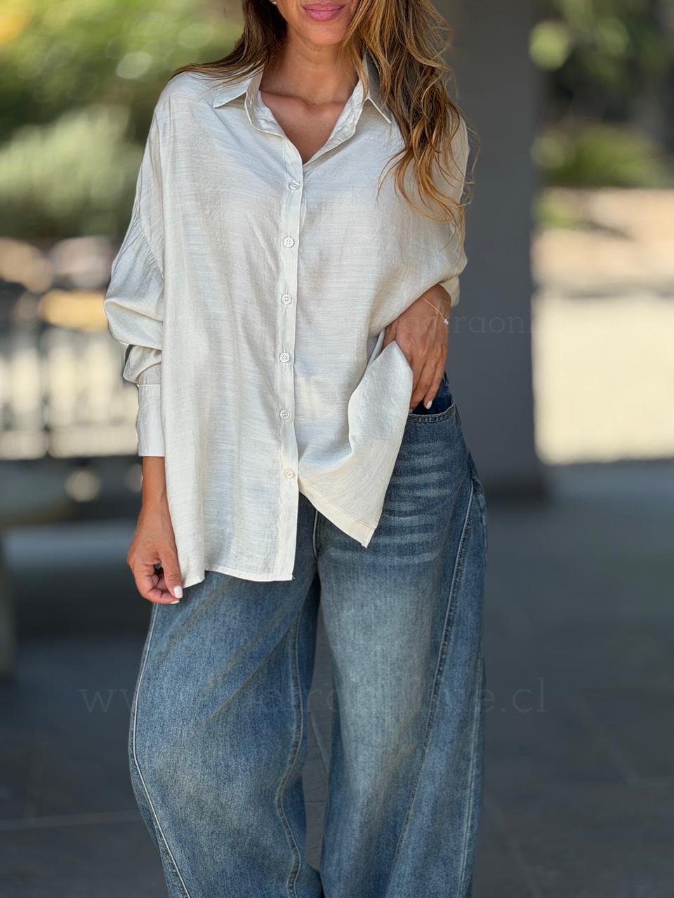 Blusa Versalles Marfil