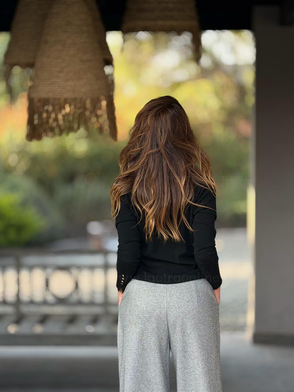 Pantalón Espiga gris