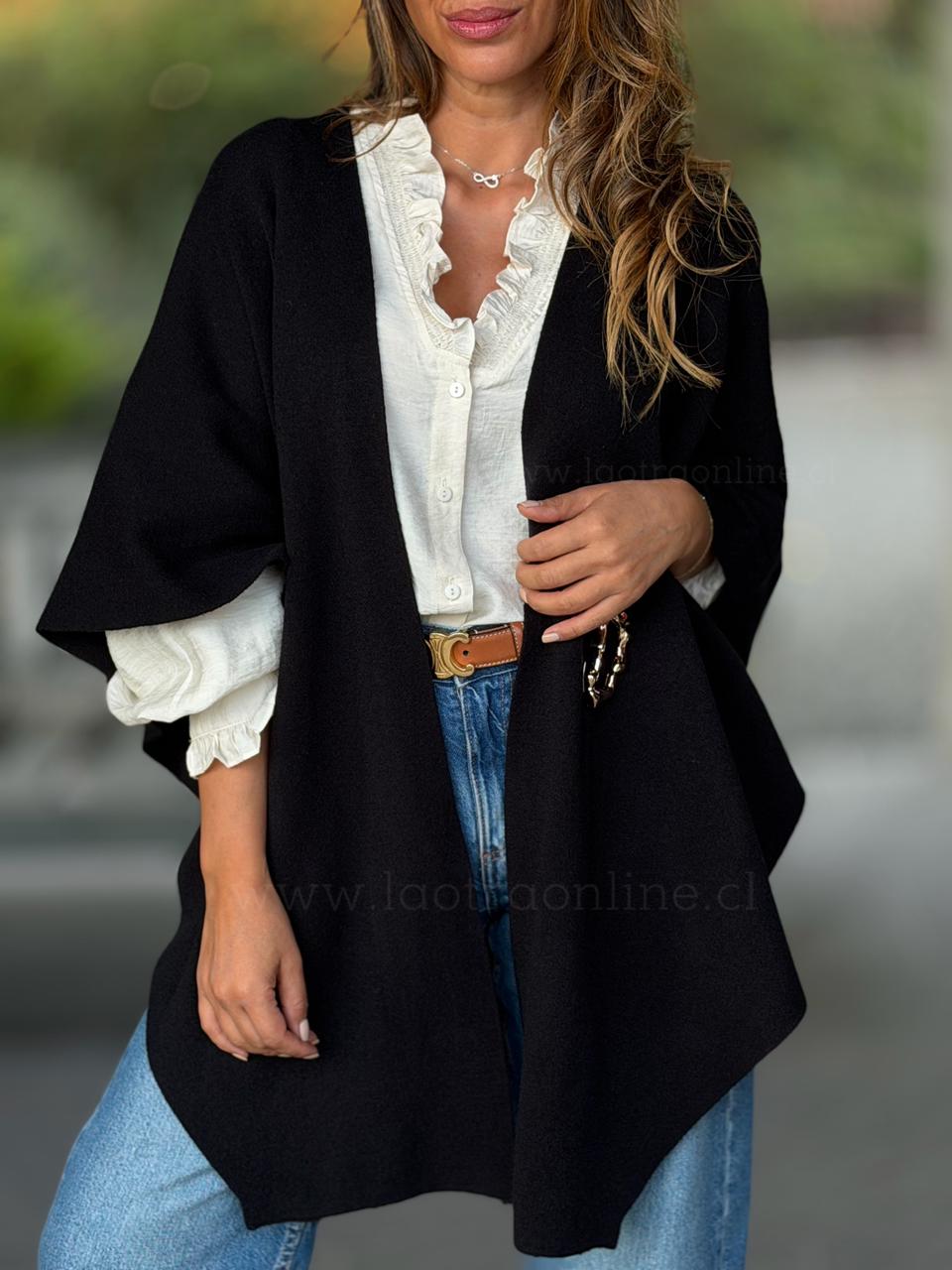Tapado Broche negro