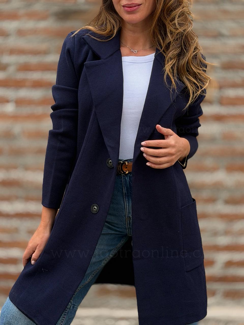 Abrigo Asombroso azul