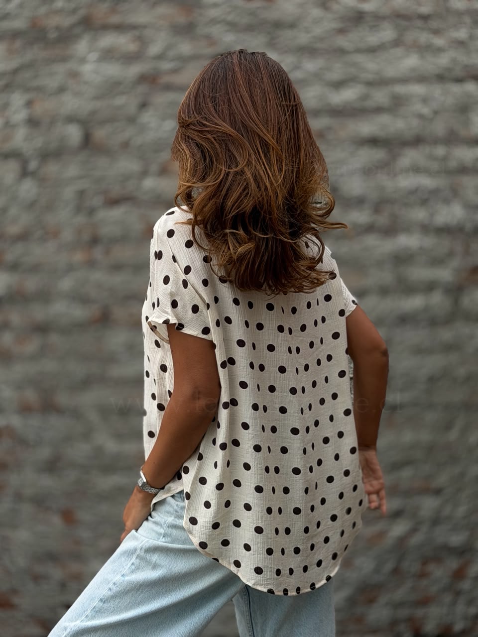 Blusa Chicago crema