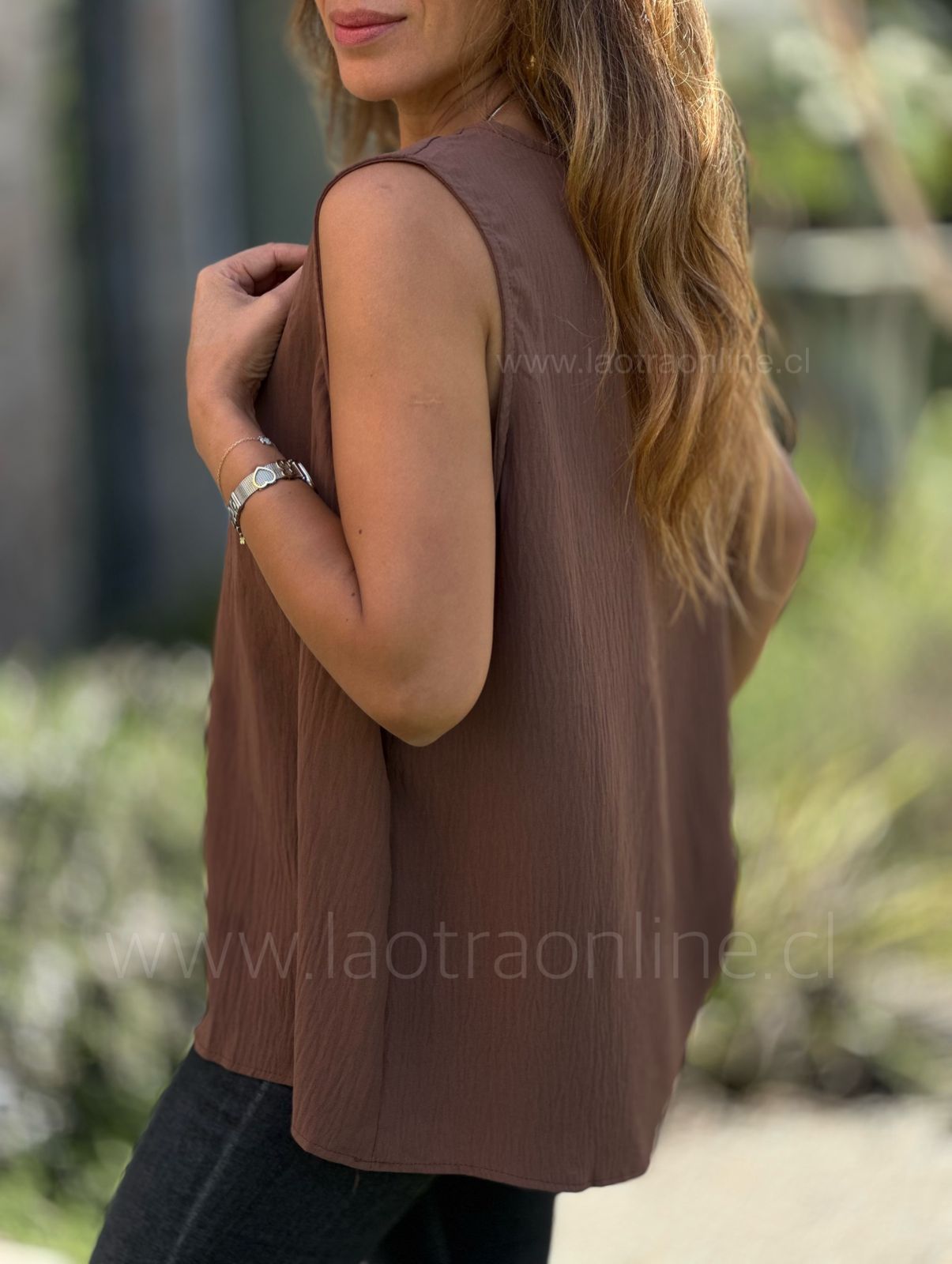 Polera Martina choco