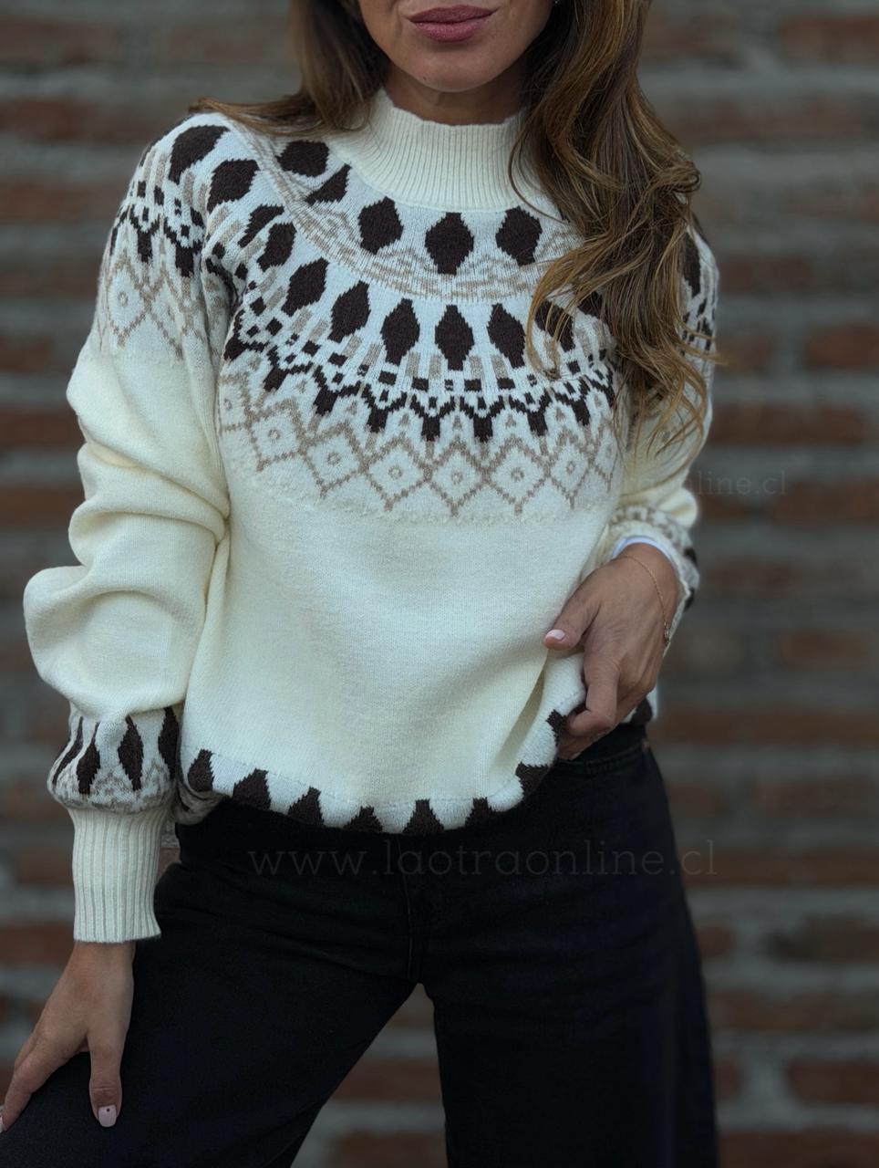 Sweater Sevilla crema