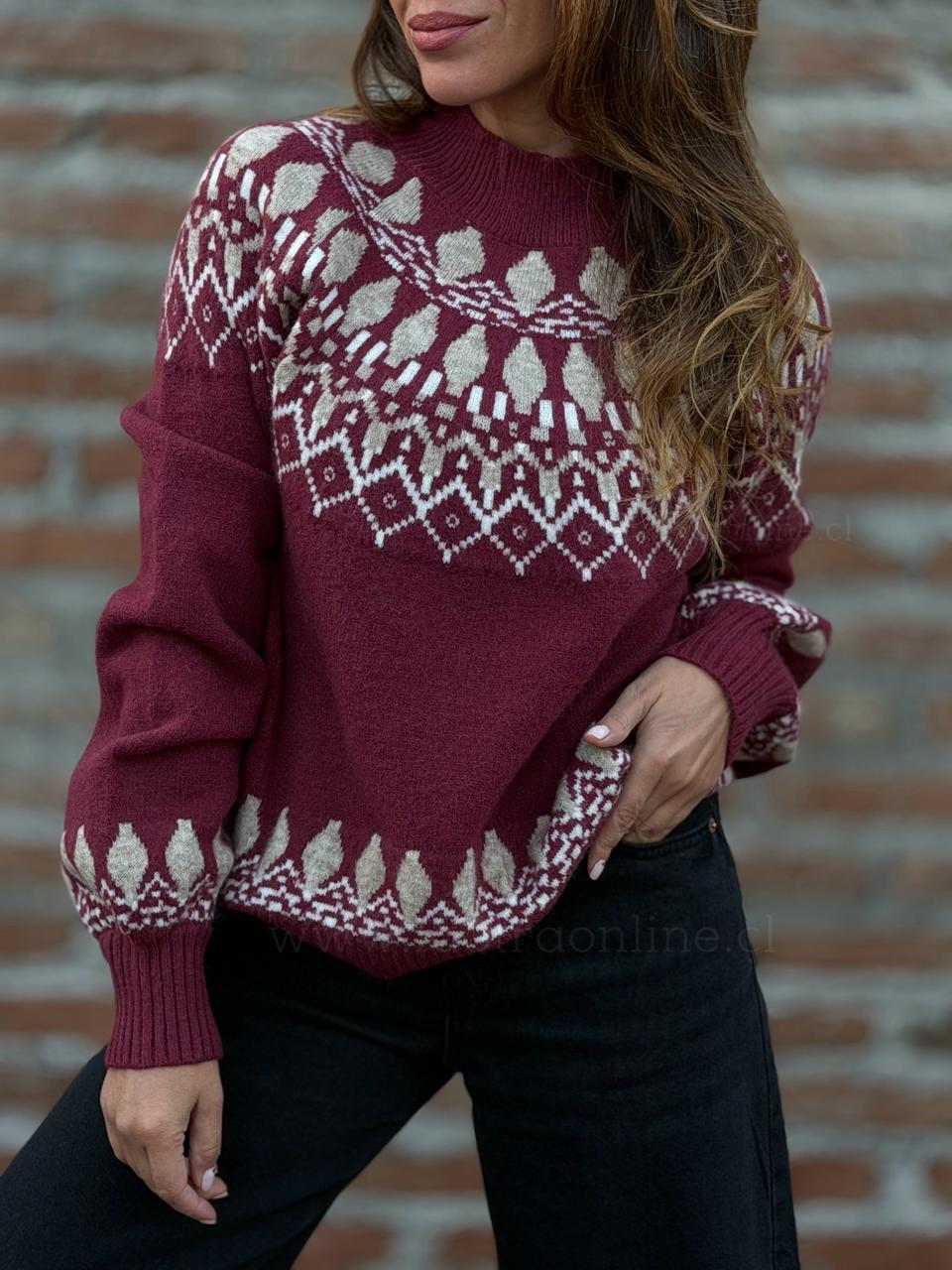 Sweater Sevilla Cherry