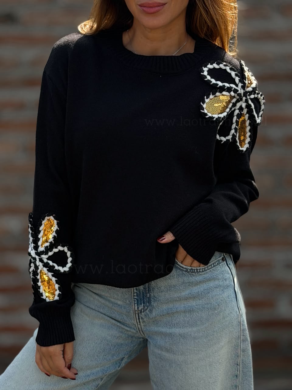 Sweater Florencia negro