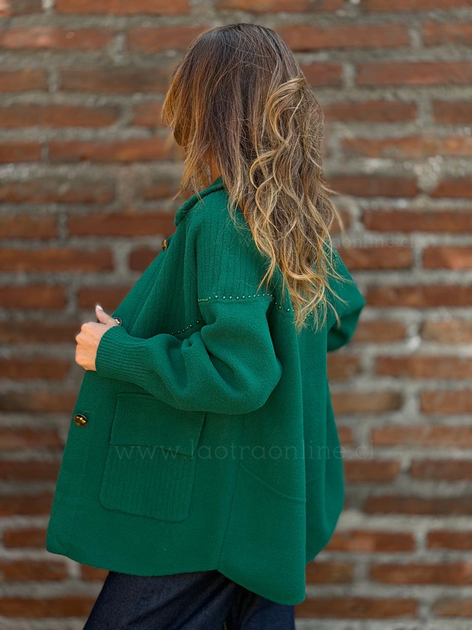 Abrigo Los Ángeles verde