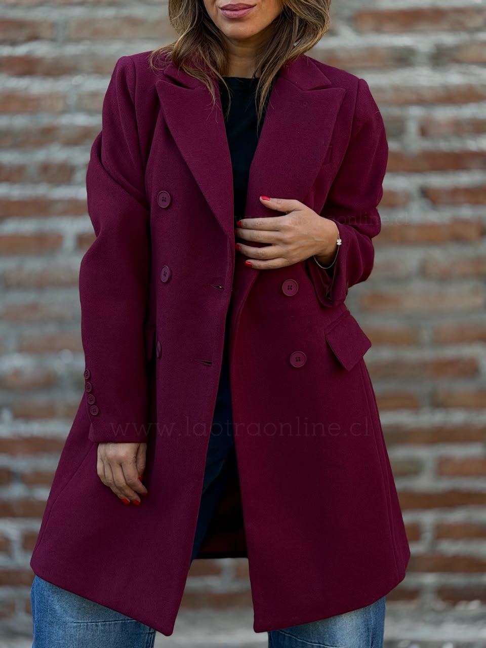 Abrigo Majestuoso cherry