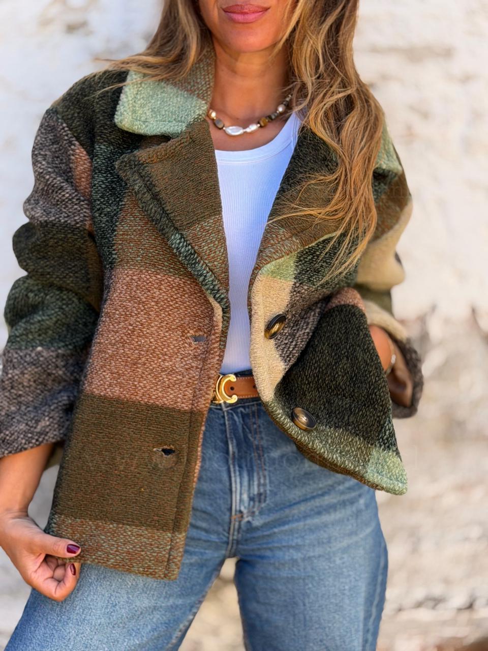 Chaqueta Italiana marrón