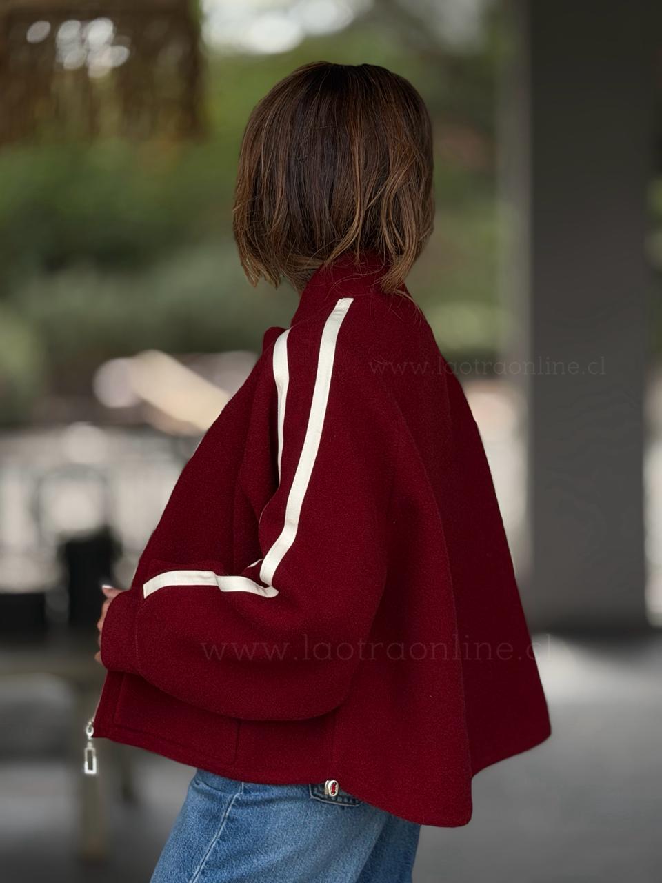 Abrigo Miami rojo