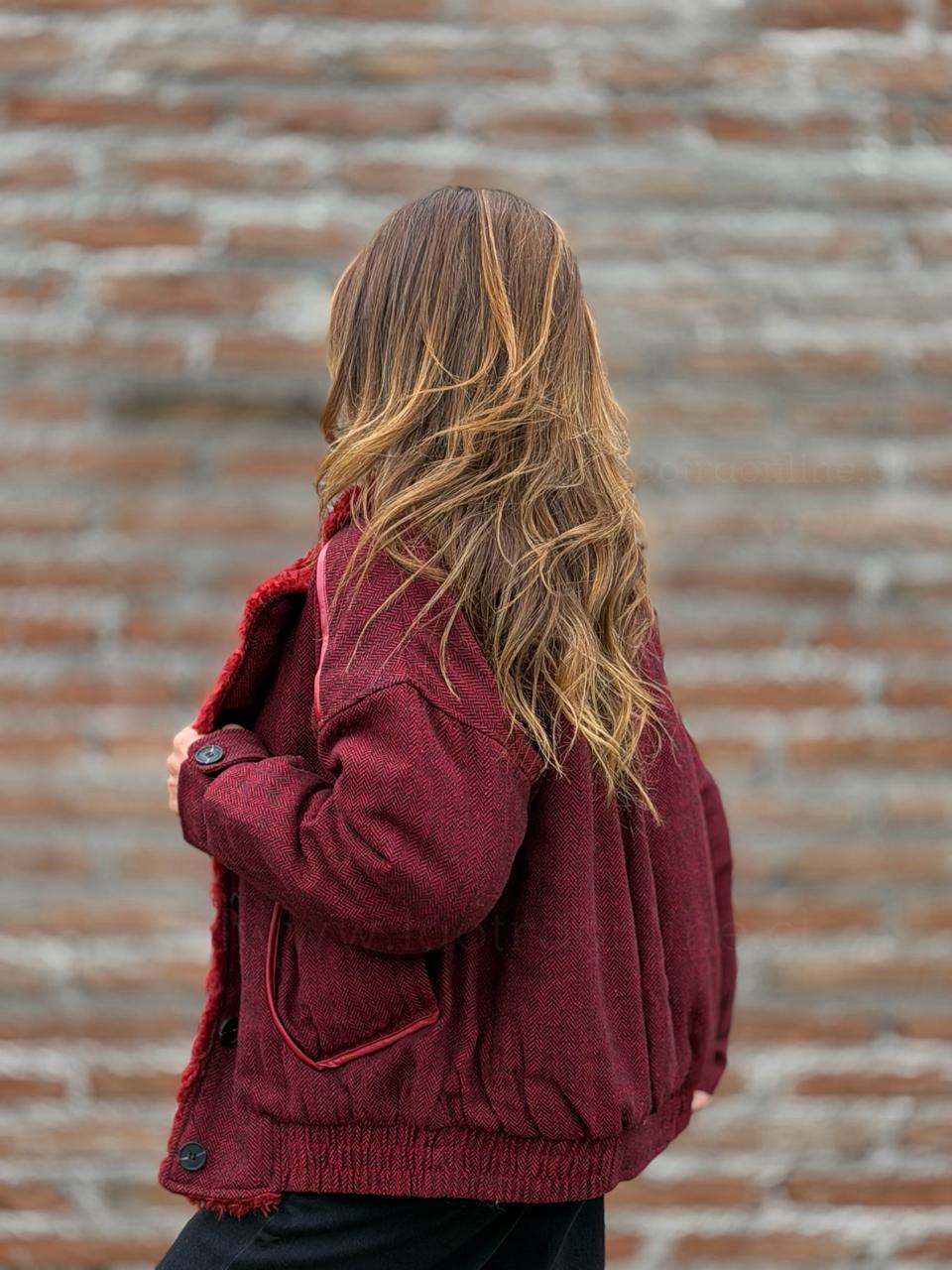 Chaqueta Texas cherry