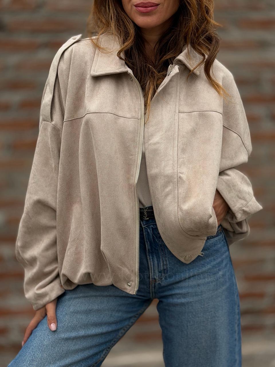 Chaqueta Rosario beige