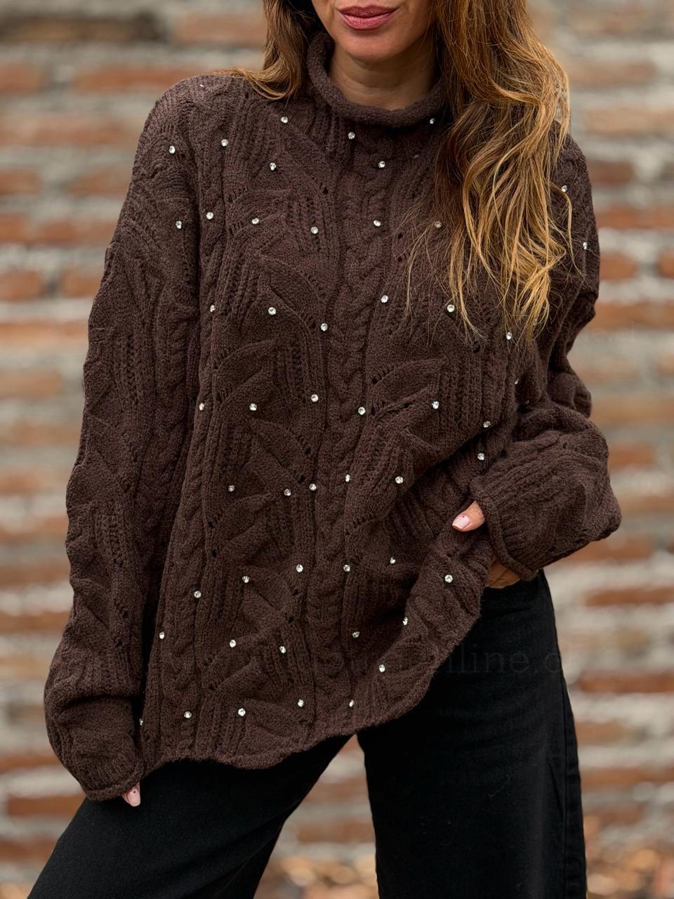Sweater Belleza choco